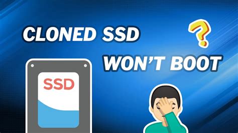 windows 10 cloned ssd not booting|make cloned drive bootable.